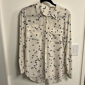 Equipment silk blouse